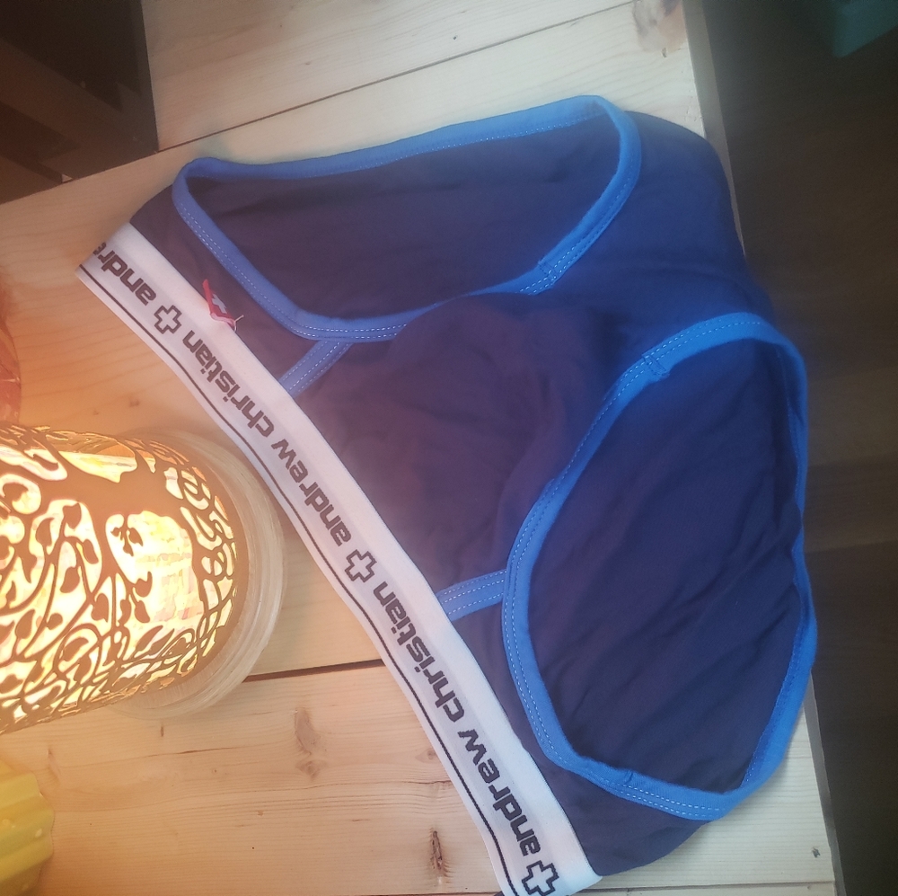 Andrew Christian briefs with pouch